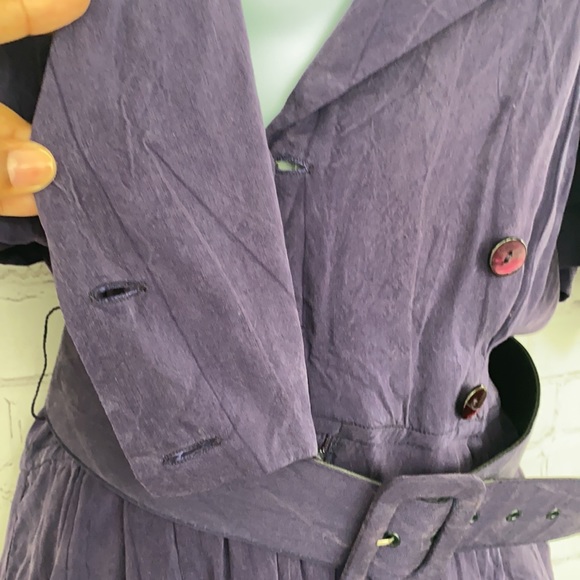 Vintage jumpsuit purple size small - Picture 10 of 16